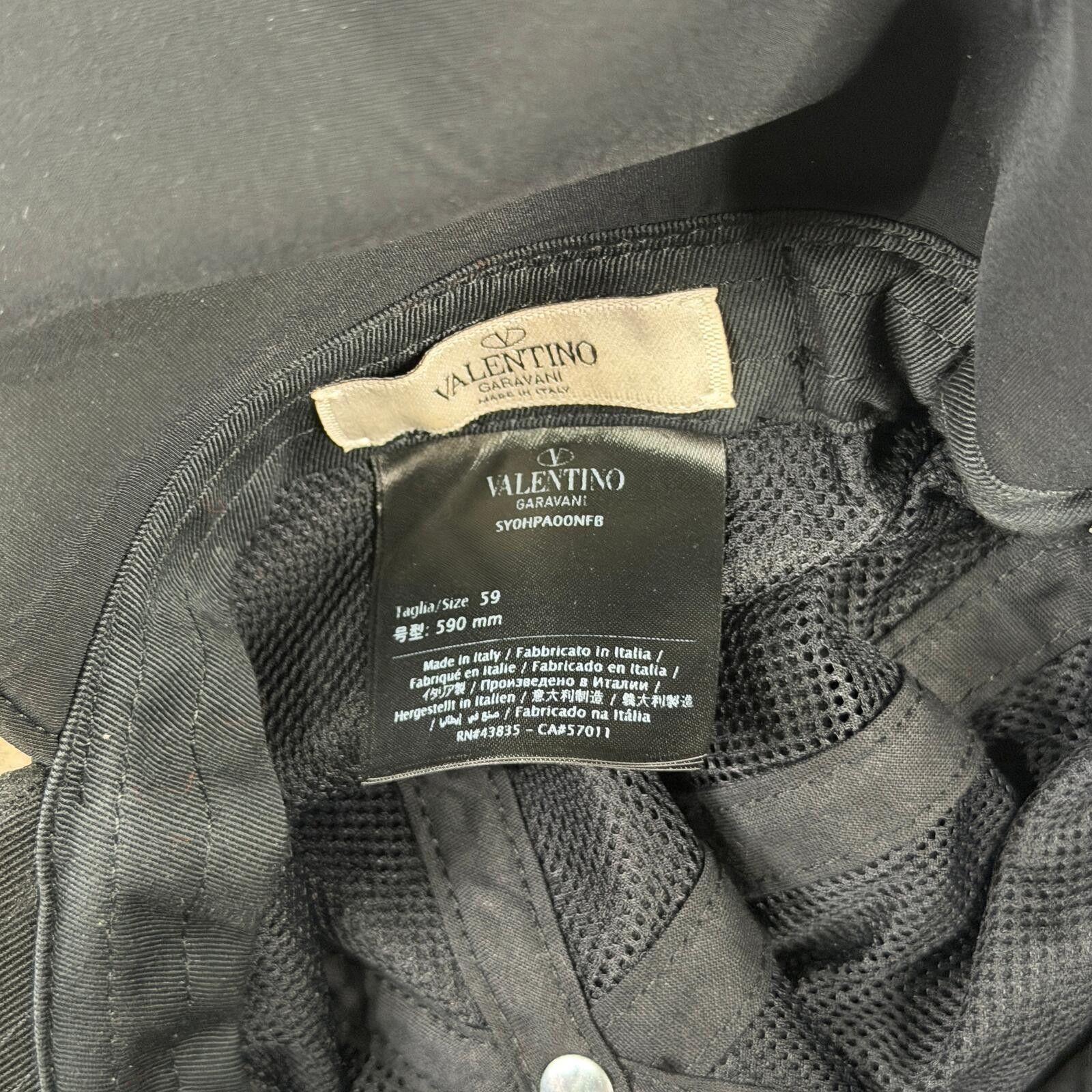 Valentino Valentino Flight Cap Size ONE SIZE - 7 Thumbnail