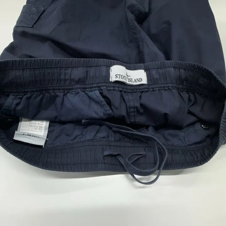Stone Island Stone Island Blue Sports Cargo Pants for Men Size US 31 - 6 Thumbnail