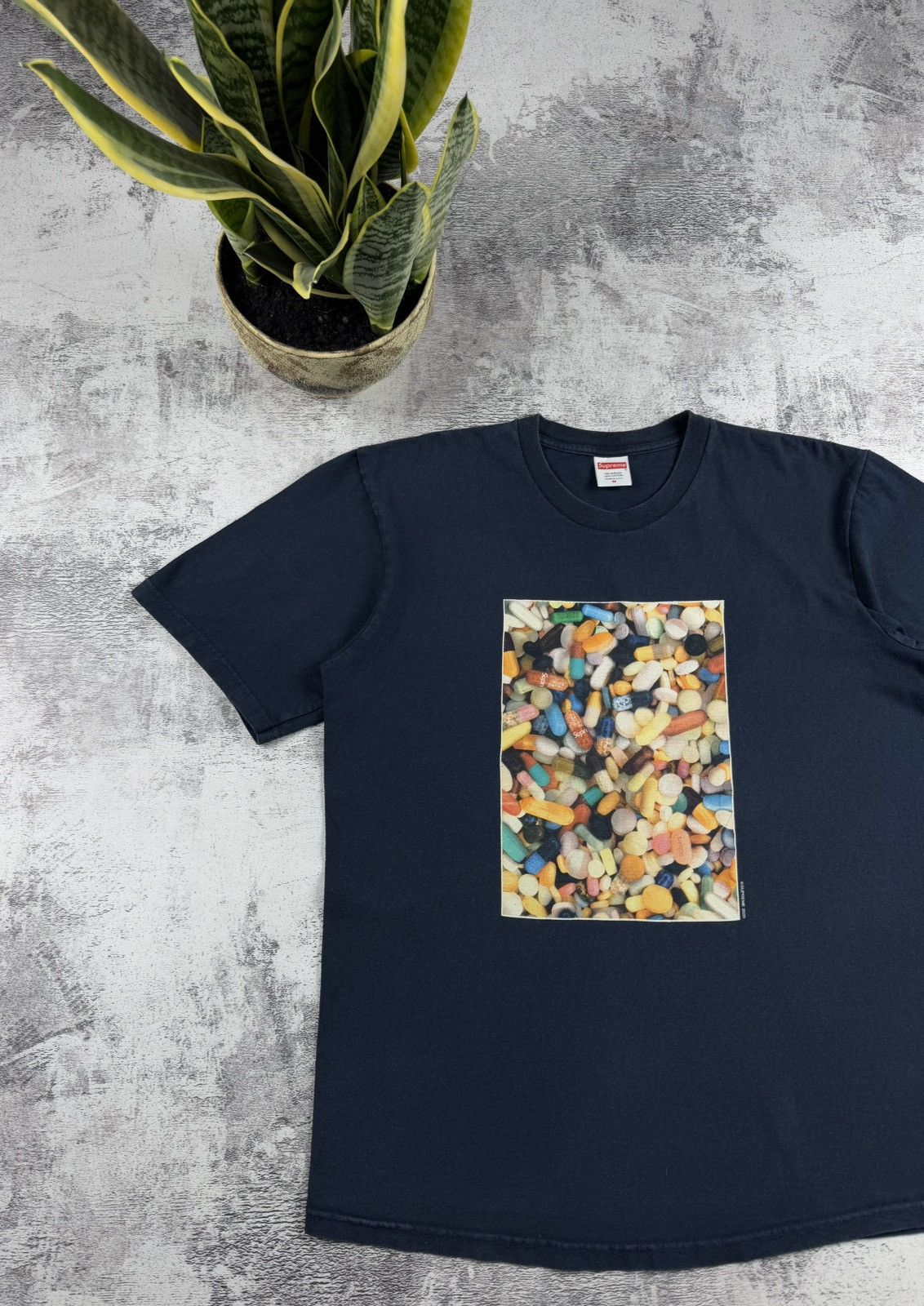 Supreme Supreme Pills FW20 Art 2020 Rap Baggy Relaxed T Shirt Tee Size US M / EU 48-50 / 2 - 2 Thumbnail
