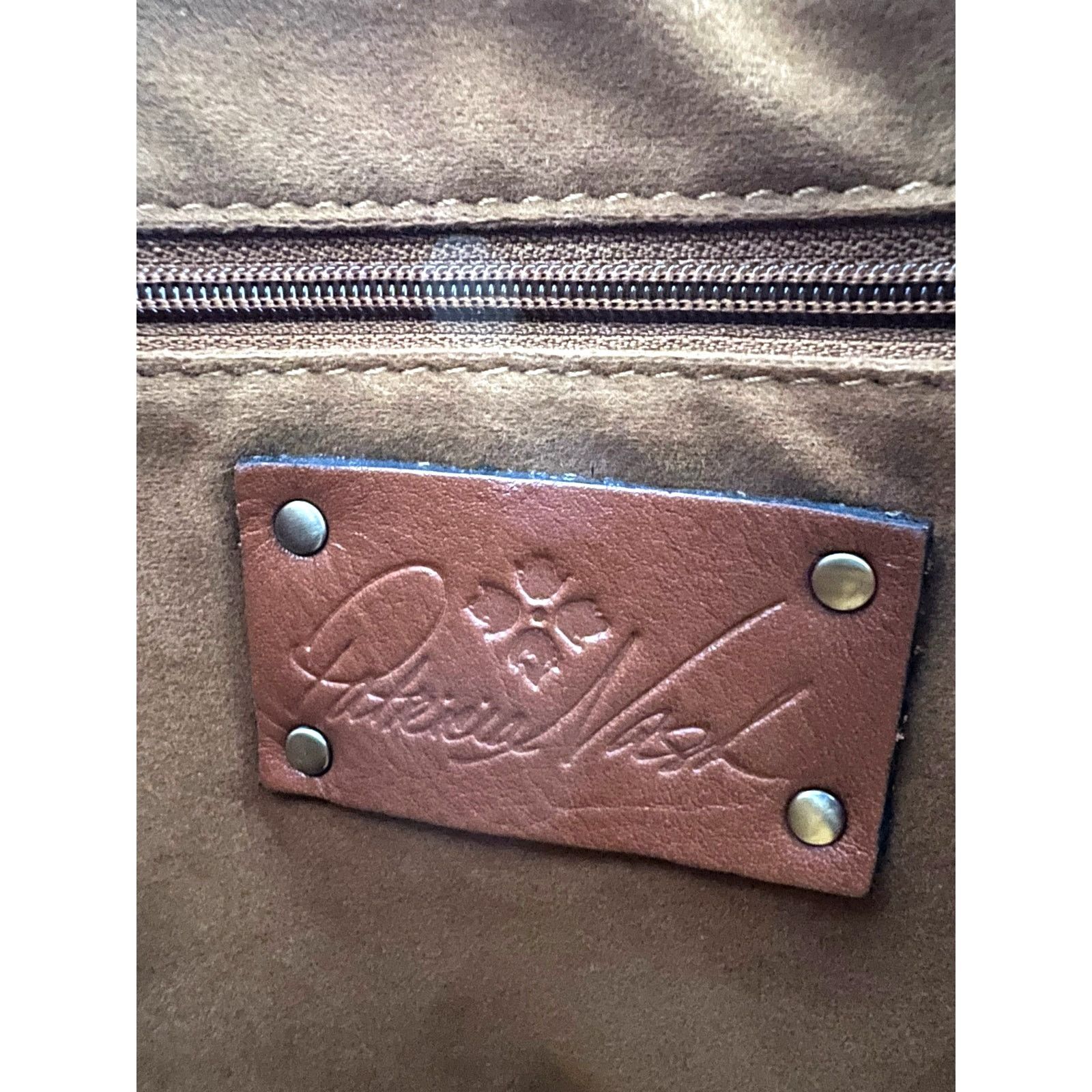 Patricia Nash Patricia Nash Aveley Leather Tooled Crossbody Tote Size ONE SIZE - 3 Thumbnail