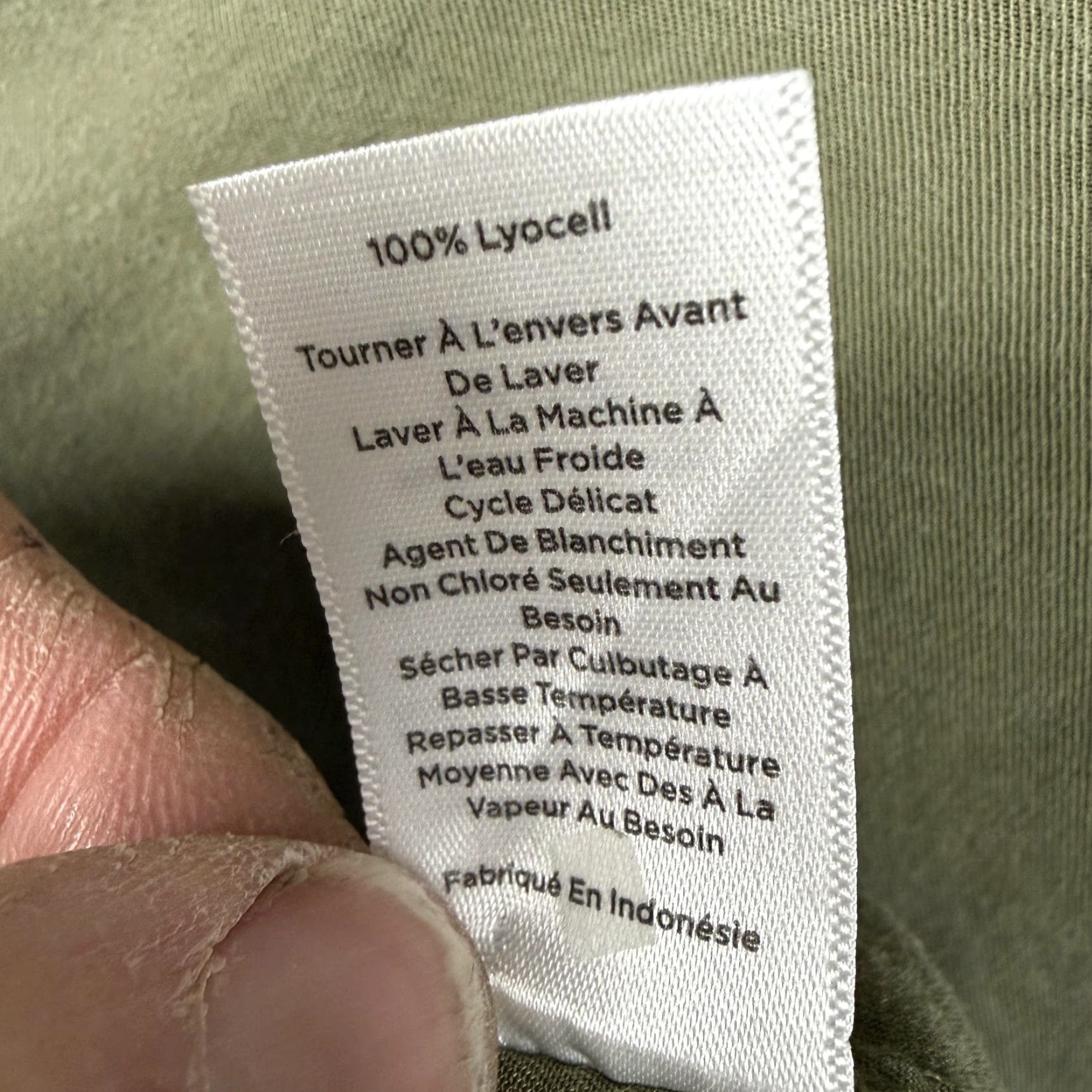 Talbots Talbots Blouse Women Large Green Collared Roll Tab Sleeve Coastal Earthy Minimalist Size L / US 10 / IT 46 - 7 Thumbnail