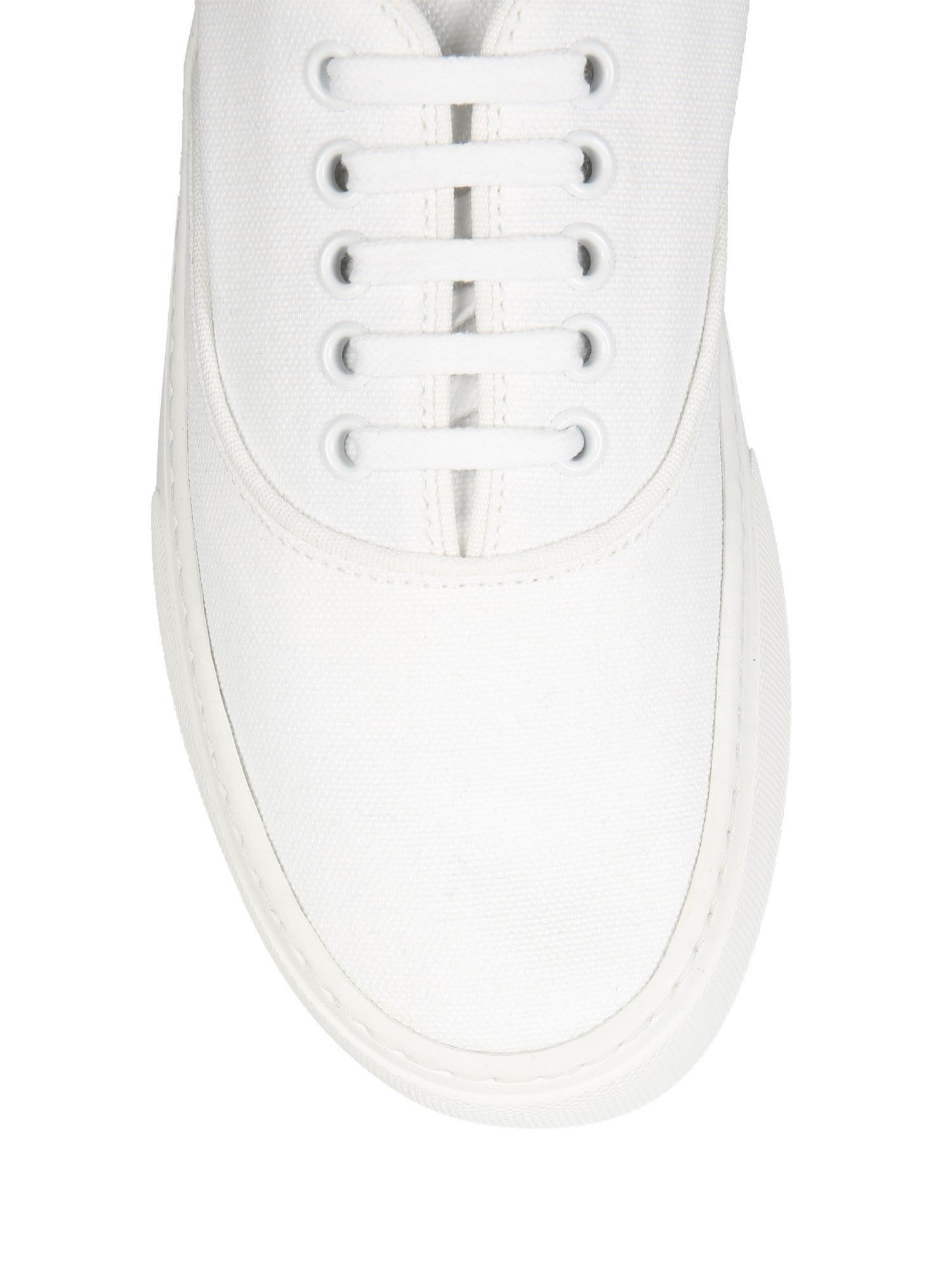 Saint Laurent Paris o1s1wg111024 Venice Sneakers In Canvas And Leather in White Size US 11 / IT 41 - 4 Thumbnail
