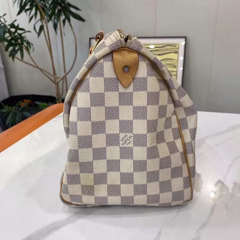 Louis Vuitton Louis Vuitton Checkerboard Speedy 30 Handbag -2505 Size ONE SIZE - 3 Thumbnail