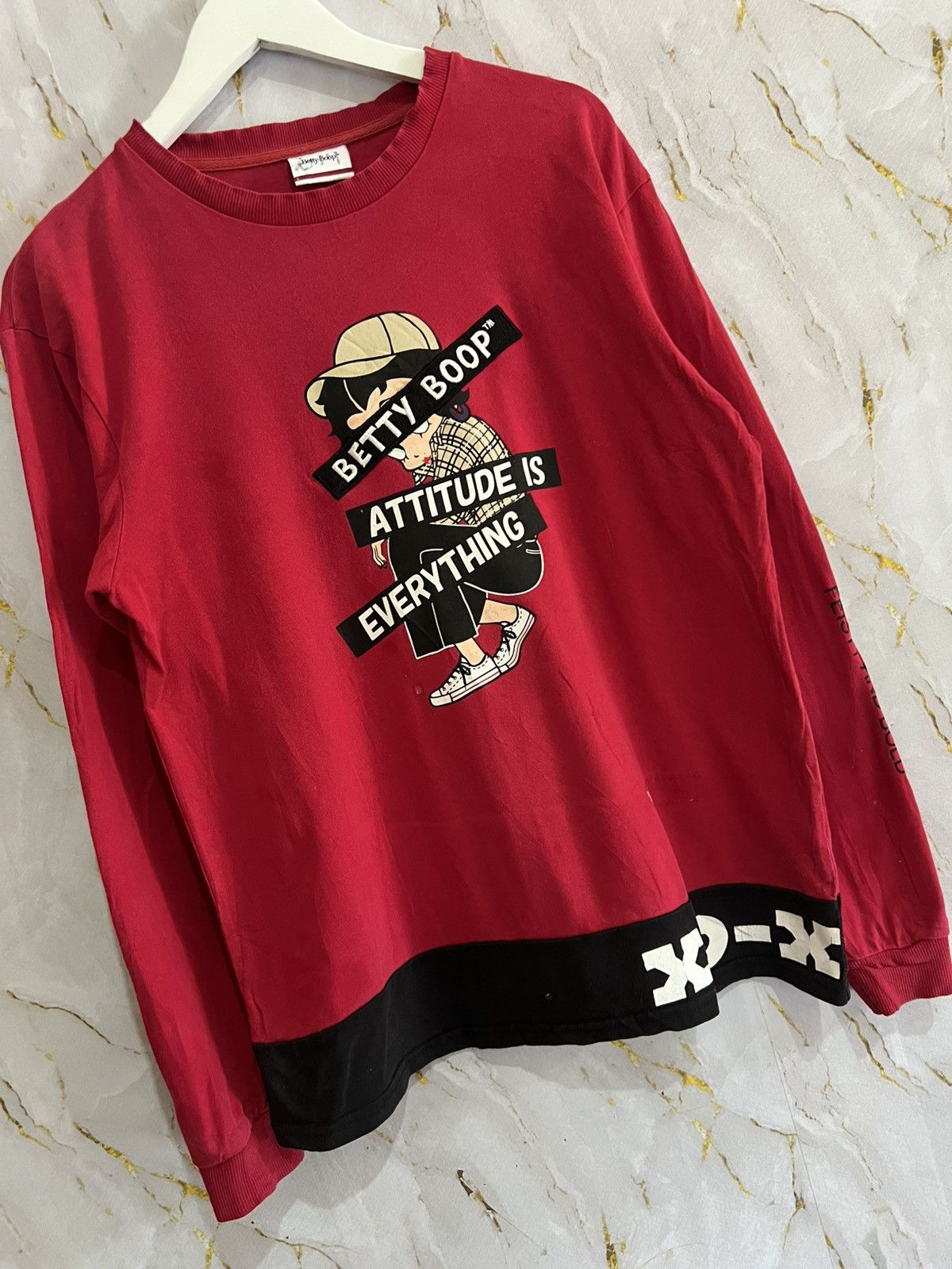 Cartoon Network BETTY BOOP LONG SLEEVE SHIRT Size L / US 10 / IT 46 - 3 Thumbnail