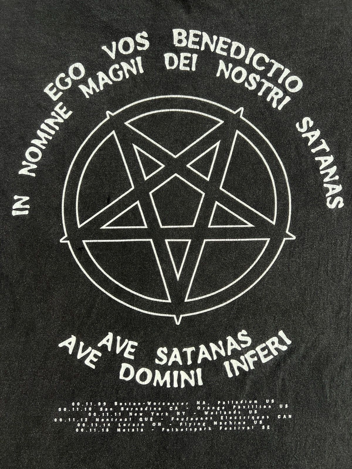 Vintage 2000s Dark Funeral Diabolis Interium Band Tee Size US XL / EU 56 / 4 - 5 Thumbnail