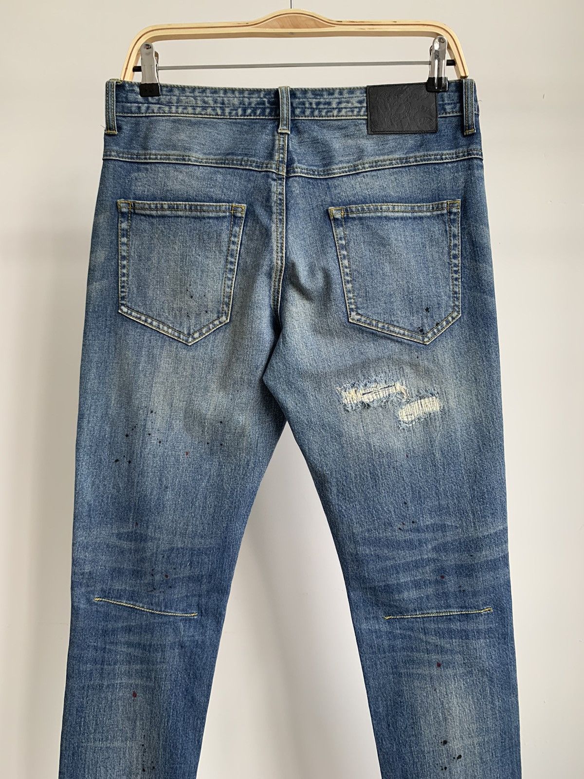 Number (N)ine Number Nine Splatter Jeans Size US 31 - 10 Thumbnail
