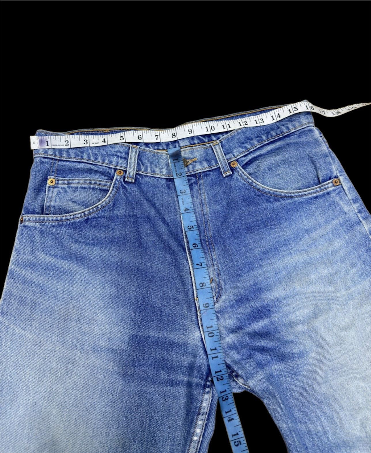Levi's Vintage 90s Levis 607 Orange Tag Denim 32x29 JJ79 Size US 32 / EU 48 - 3 Thumbnail
