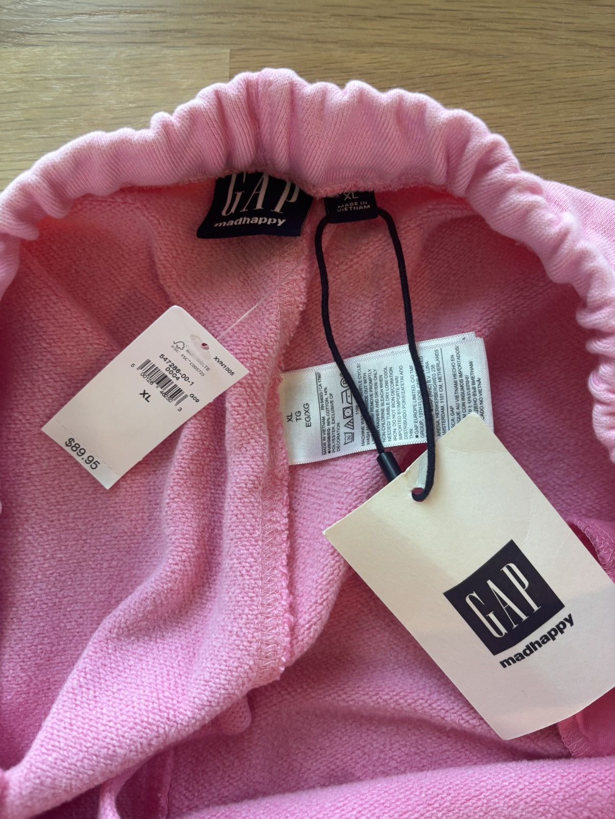Gap × Madhappy Gap x MadHappy Pink Straight Leg Sweatpants Size XL Size 36" / US 14 / IT 50 - 7 Thumbnail