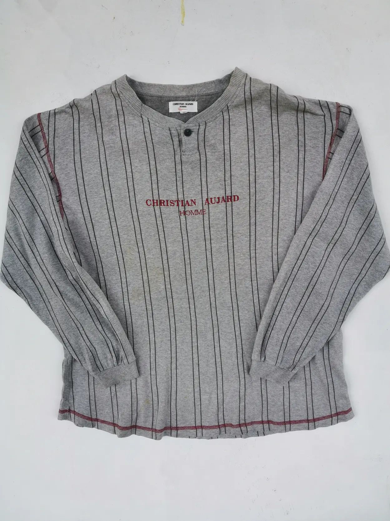 Designer × Japanese Brand Vintage!!! Christian Aujard Homme Sweatshirts Size US M / EU 48-50 / 2 - 1 Thumbnail