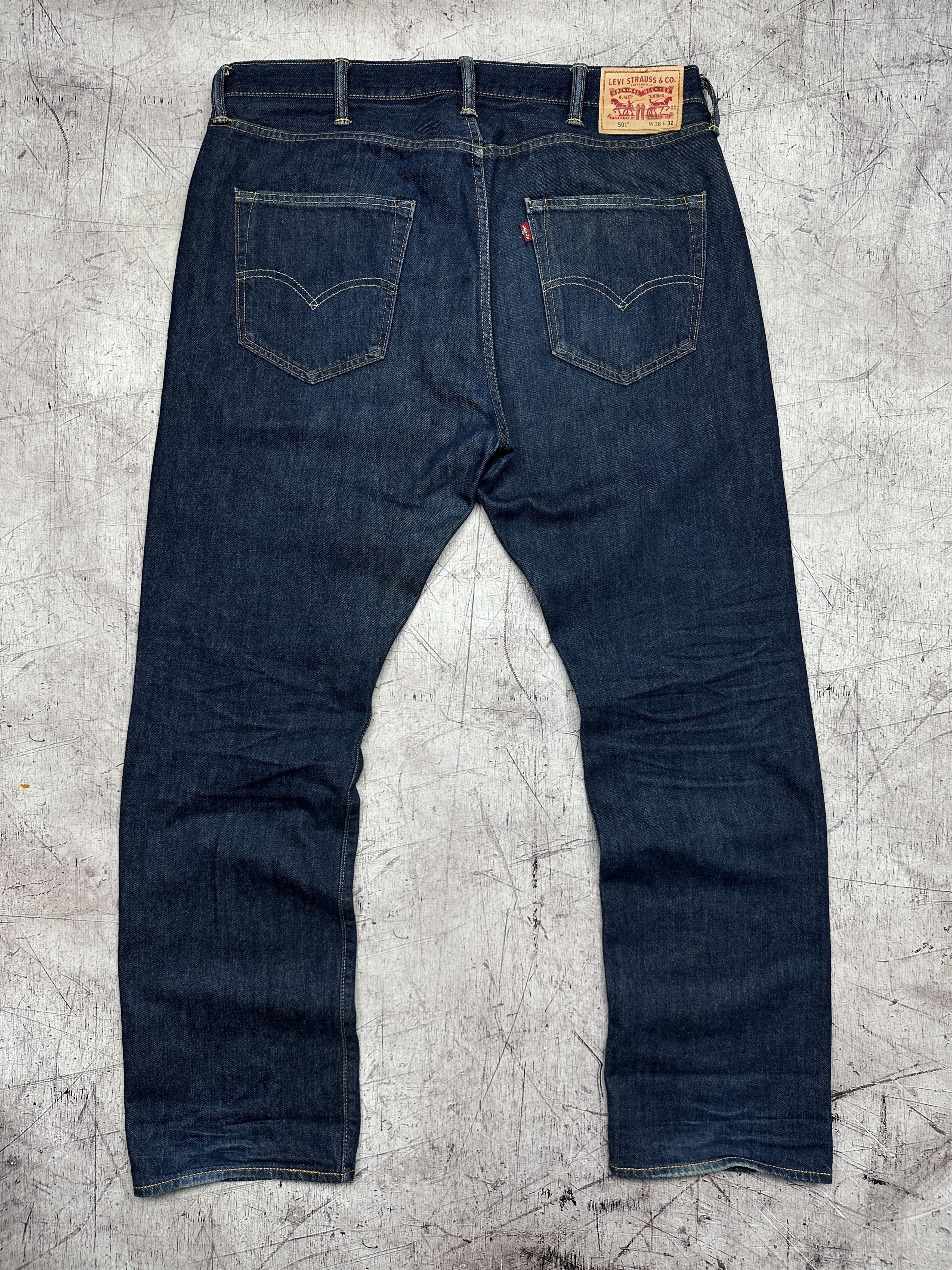 Levi's Levi's 501 Mens Denim Pants Jeans Size 38 x 32 Size US 38 / EU 54 - 1 Thumbnail