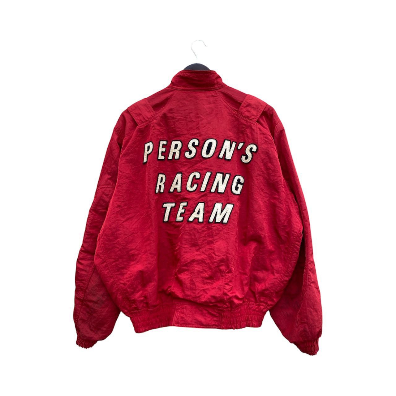 PERSON'S Vintage Persons Racing Team Bikers Jacket Size US L / EU 52-54 / 3 - 1 Thumbnail