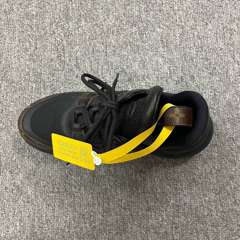 Louis Vuitton Louis Vuitton Archlight Sneakers for Women in Black -2508 Size US 6 / IT 36 - 8 Thumbnail