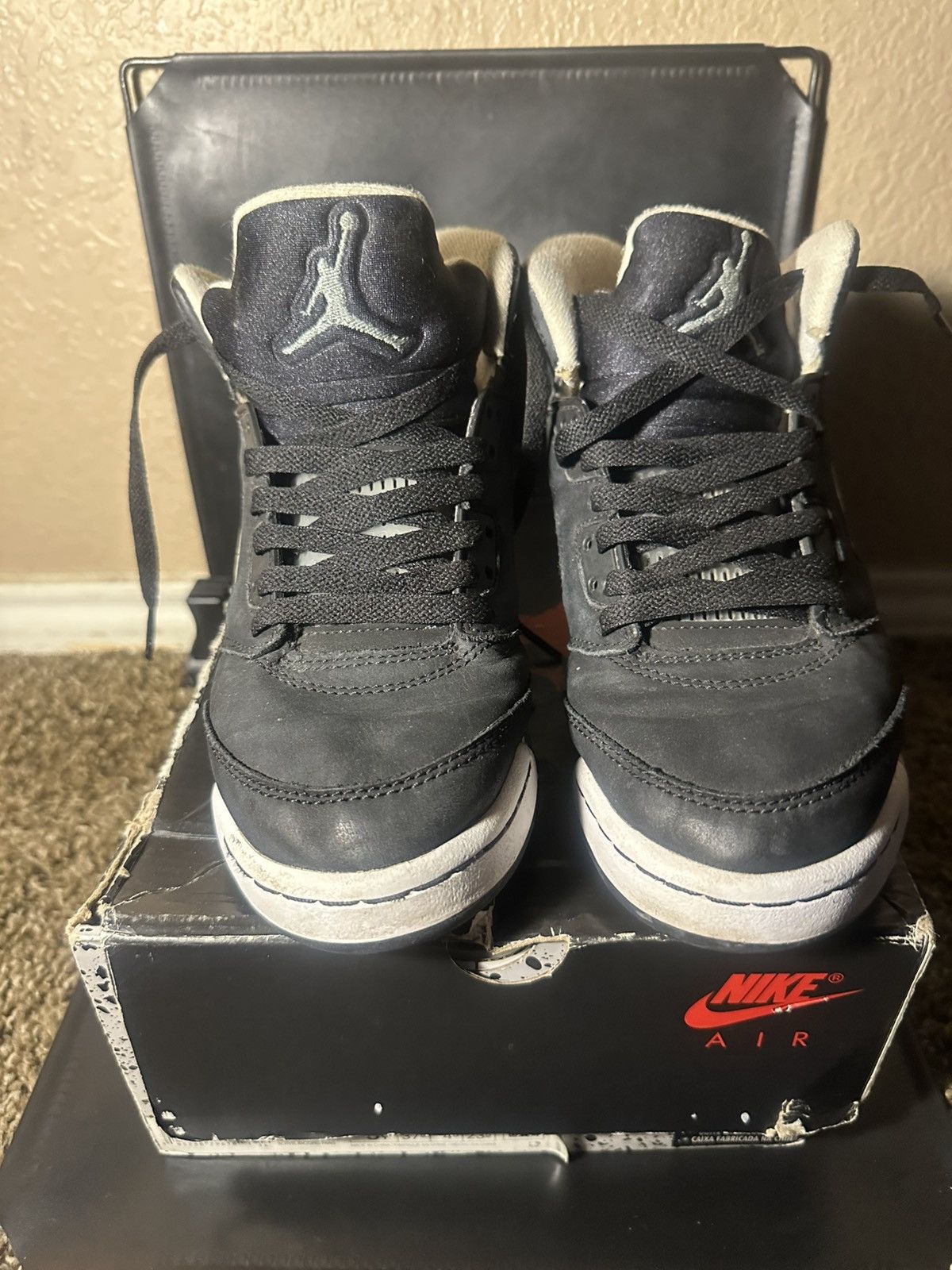 Jordan Brand Jordan 5 (GS) Oreo Size US 5 / EU 37 - 1 Thumbnail
