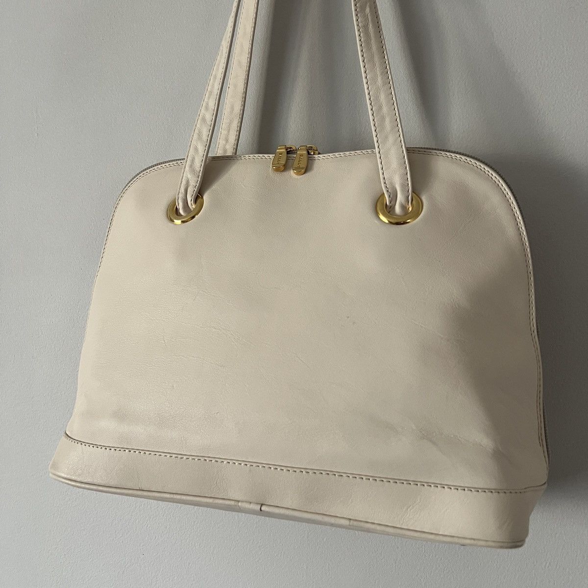 Bally Bally Shoulder White Leather Bag Size ONE SIZE - 3 Thumbnail