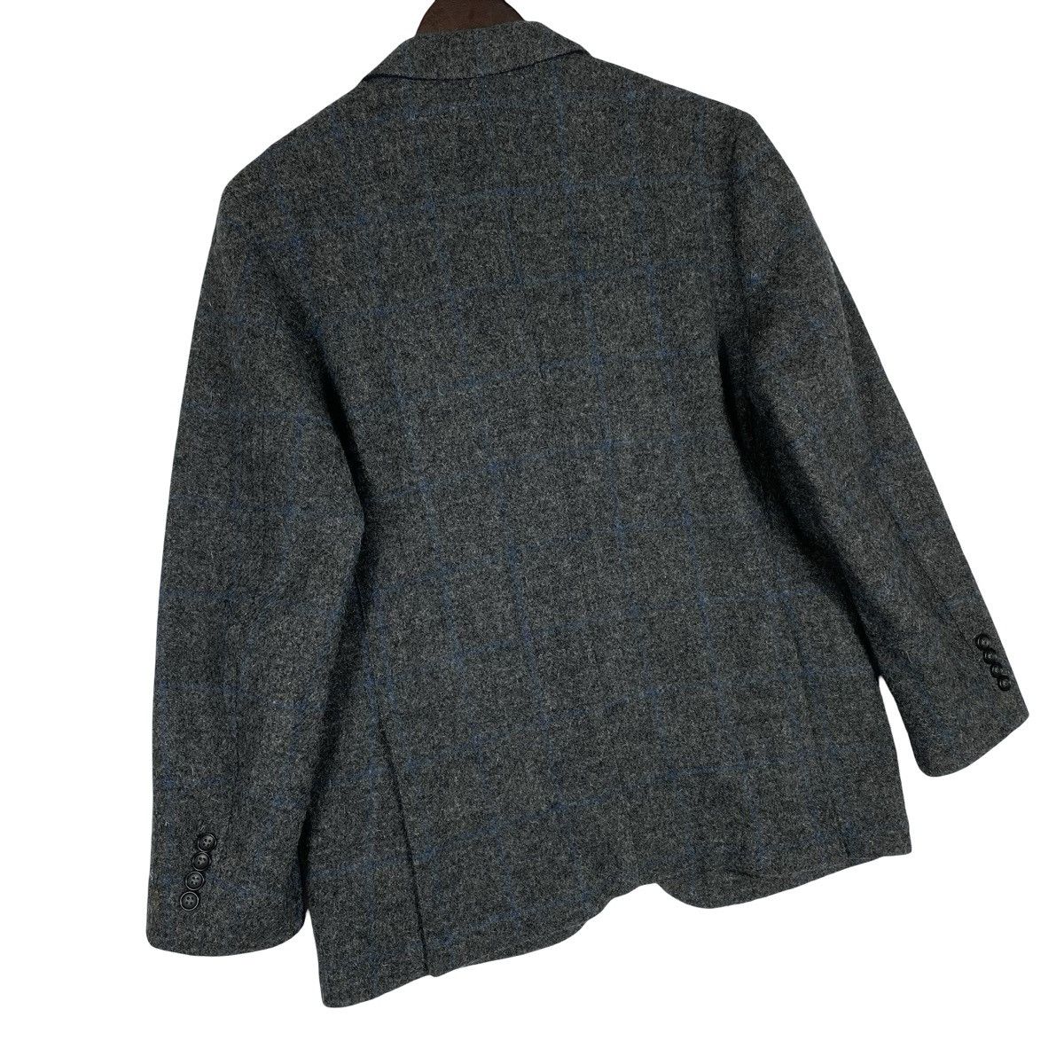 Harris Tweed Vintage FIDATO Harris Tweed Blazer Jacket Size 44S - 8 Thumbnail