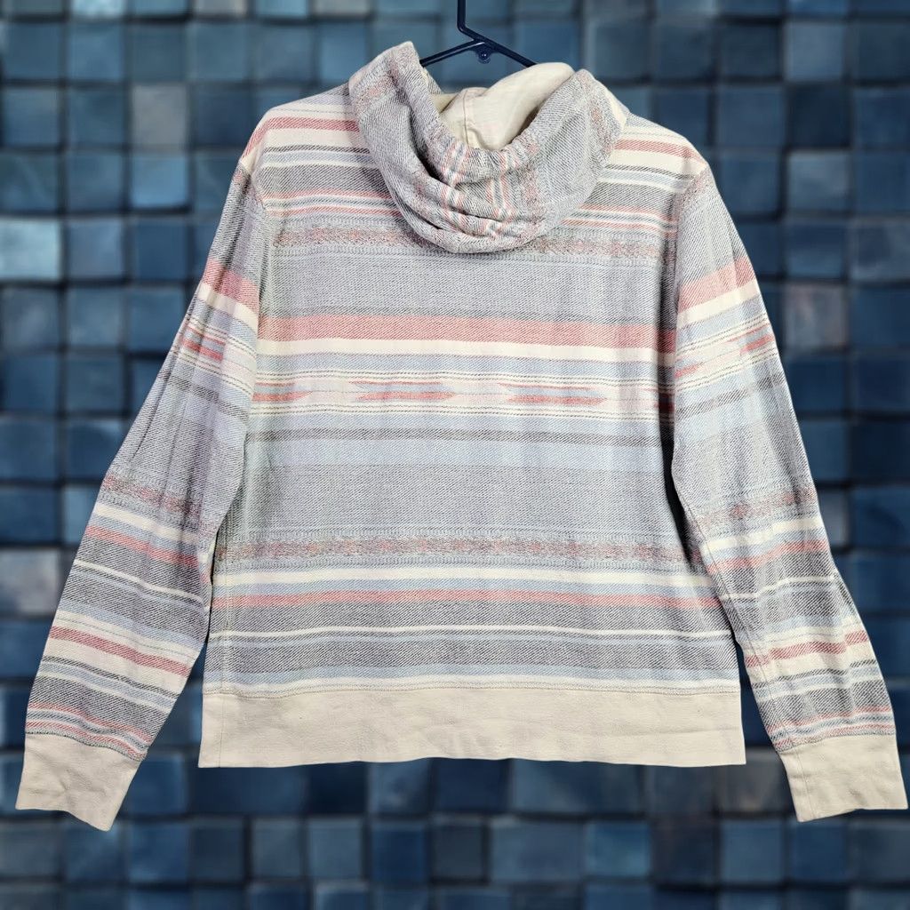 Faherty Faherty Brand Hoodie Men’s L Multicolor Striped Pullover Kangaroo Pocket Size US L / EU 52-54 / 3 - 1 Thumbnail