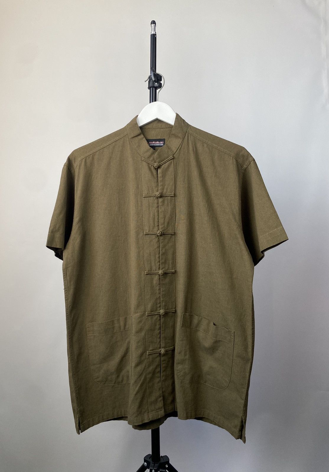 Quiksilver × Vintage Vintage 90s Quiksilver Japanese surf style shirt Y2K Size US L / EU 52-54 / 3 - 1 Thumbnail