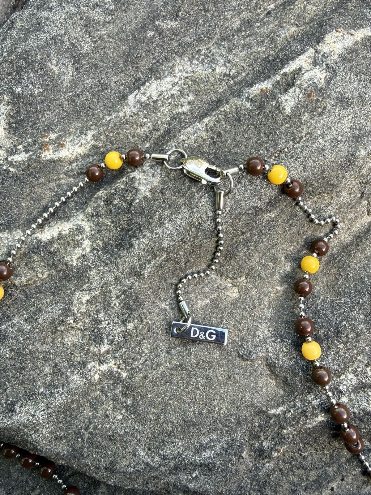 Dolce & Gabbana Dolce & Gabbana Pearl Brown Rosary Necklace 00s Vintage Size ONE SIZE - 4 Thumbnail