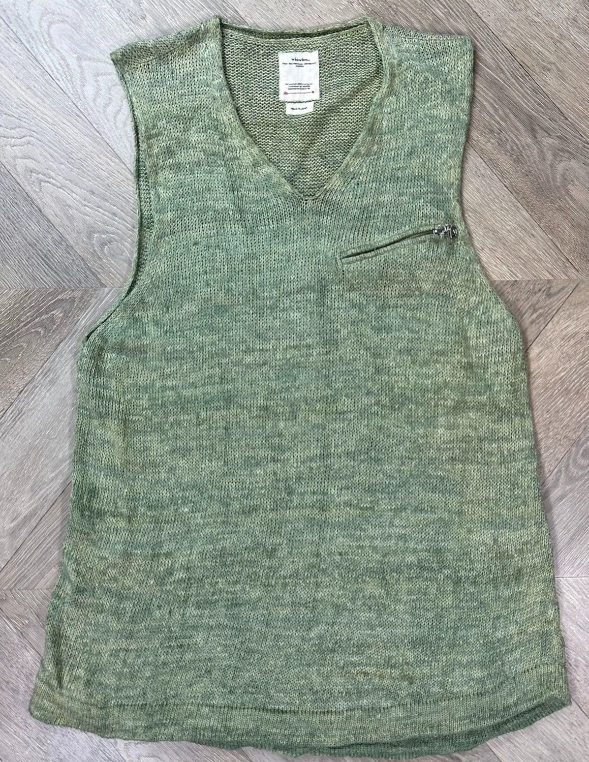 Visvim Visvim 20aw tussar v-neck vest | Grailed