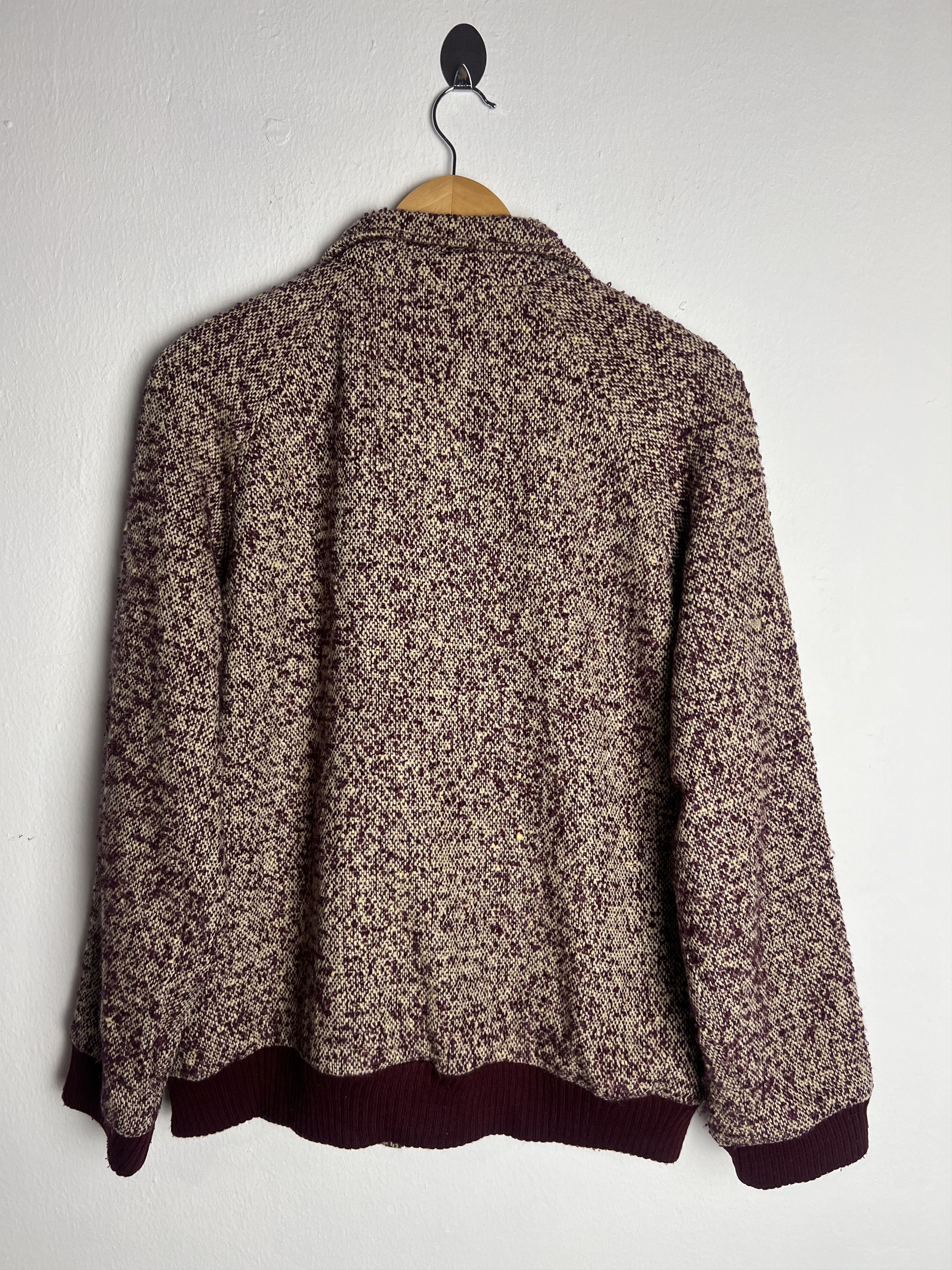 Japanese Brand Vintage Good Rocking Wool Blend Tweed Jacket Size US L / EU 52-54 / 3 - 2 Thumbnail