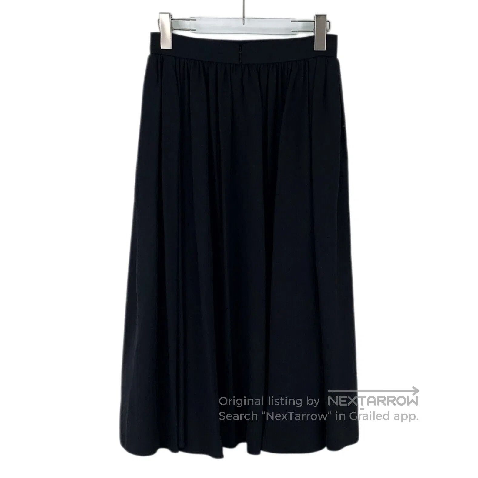 Prada Prada size S Black casual half long skirt| Size 37" - 1 Thumbnail