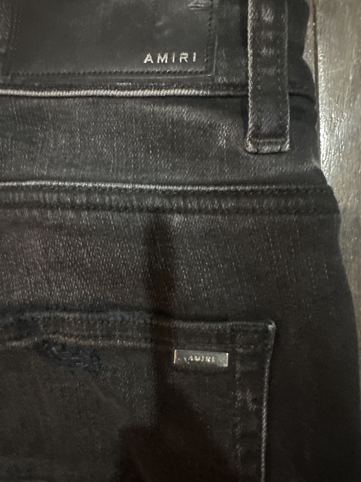 Amiri Amiri jeans distressed black Size US 29 - 6 Thumbnail