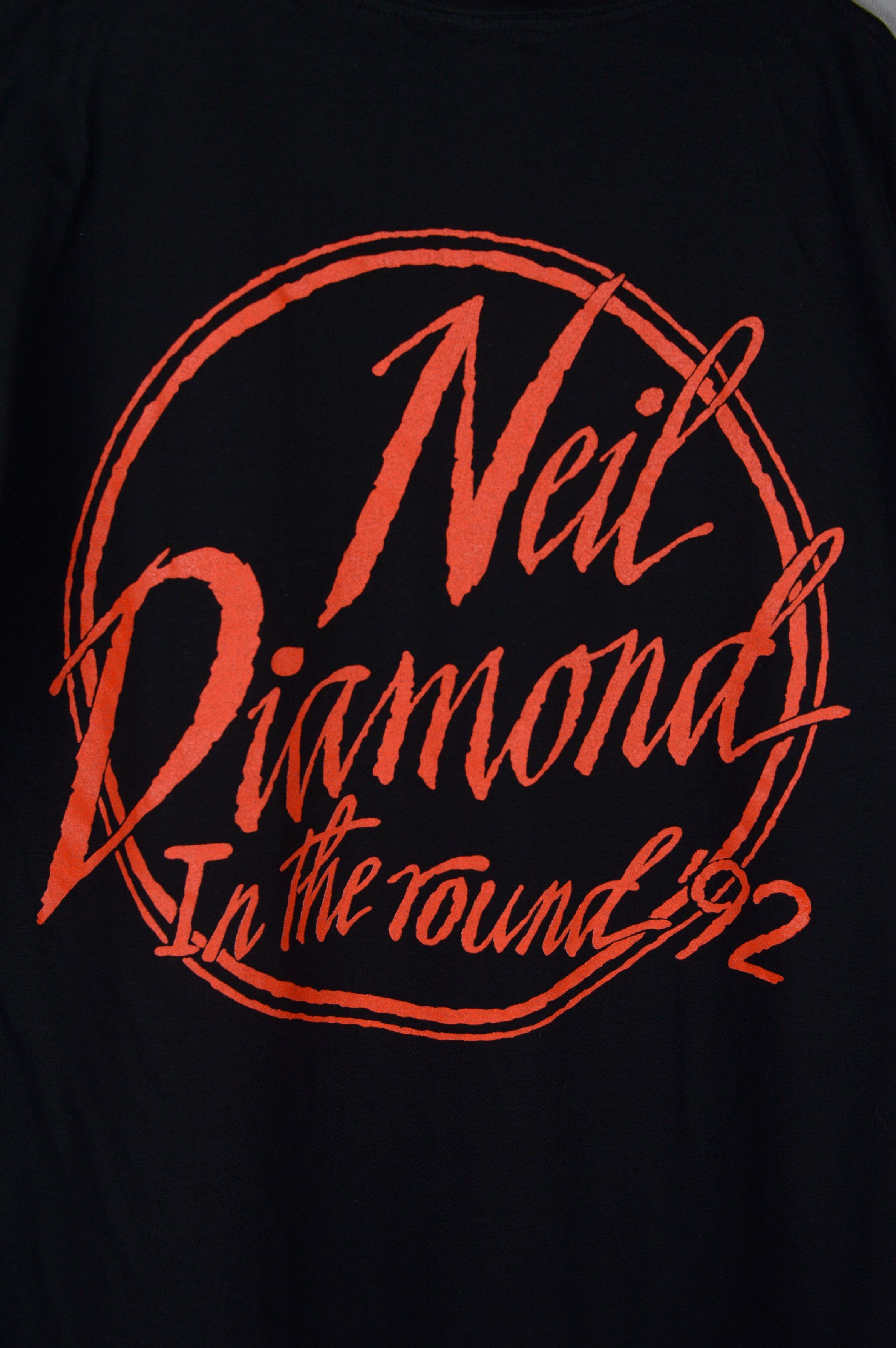 Band Tees × Vintage Vintage Neil Diamond In The Round 1992 t shirt Size US XL / EU 56 / 4 - 6 Thumbnail