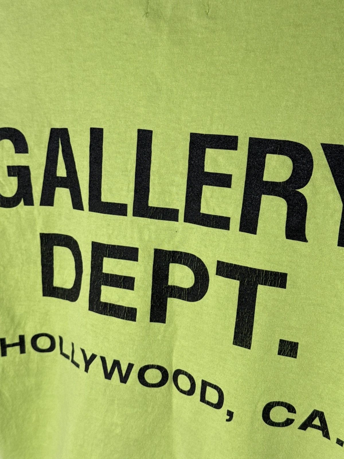 Gallery Dept. Gallery Dept. Souvenir T-shirt Green Size US S / EU 44-46 / 1 - 7 Thumbnail