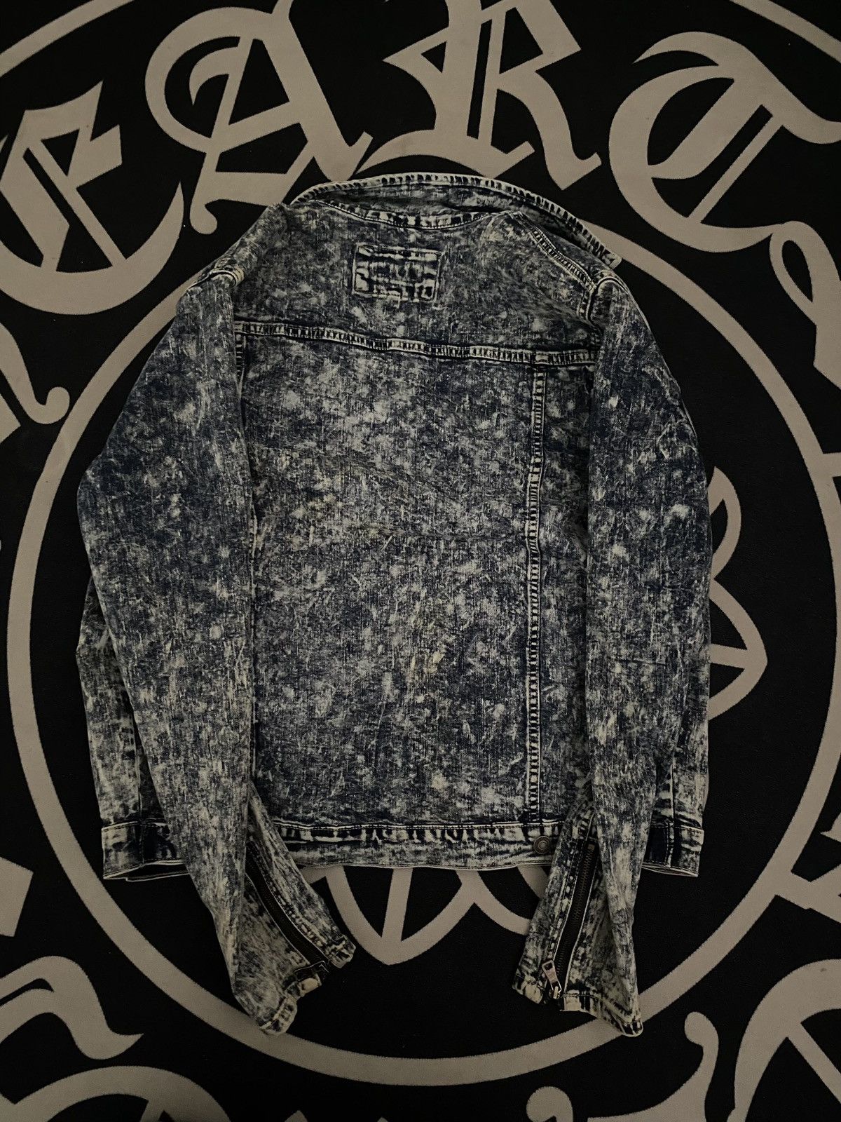 Members Only Members Only Acid Wash Denim Jacket Size US L / EU 52-54 / 3 - 2 Thumbnail