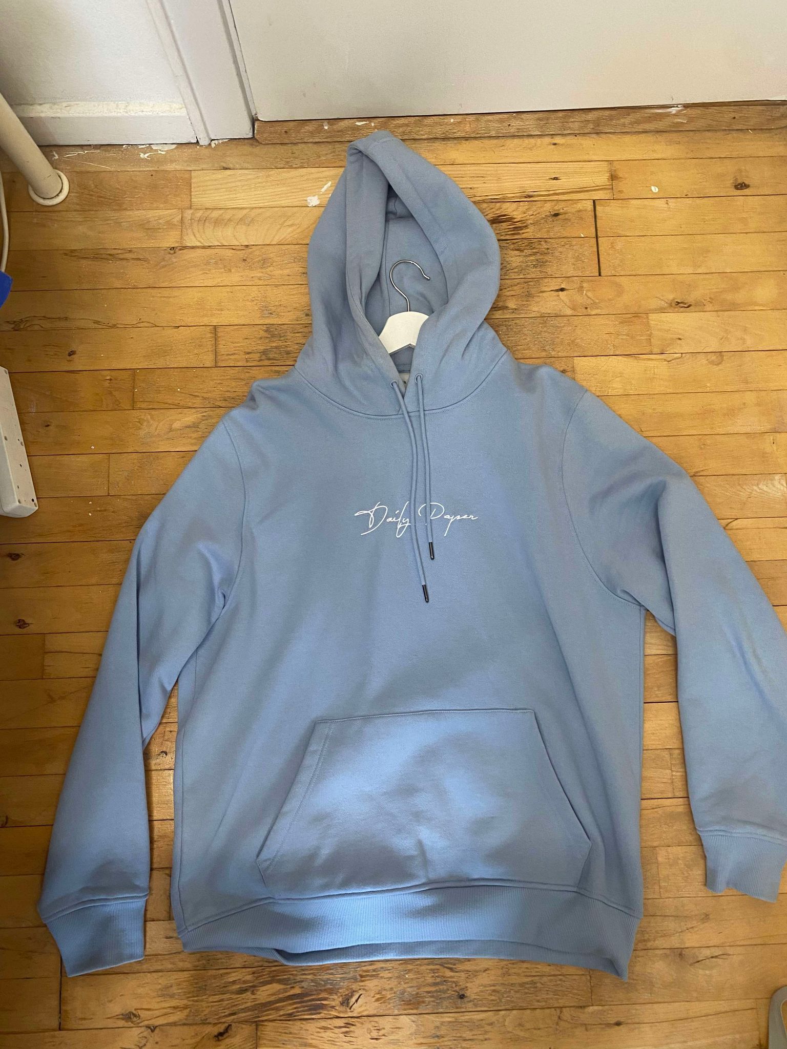 Daily Paper Rainwashed Blue Escript Hoody Size US XL / EU 56 / 4 - 1 Thumbnail