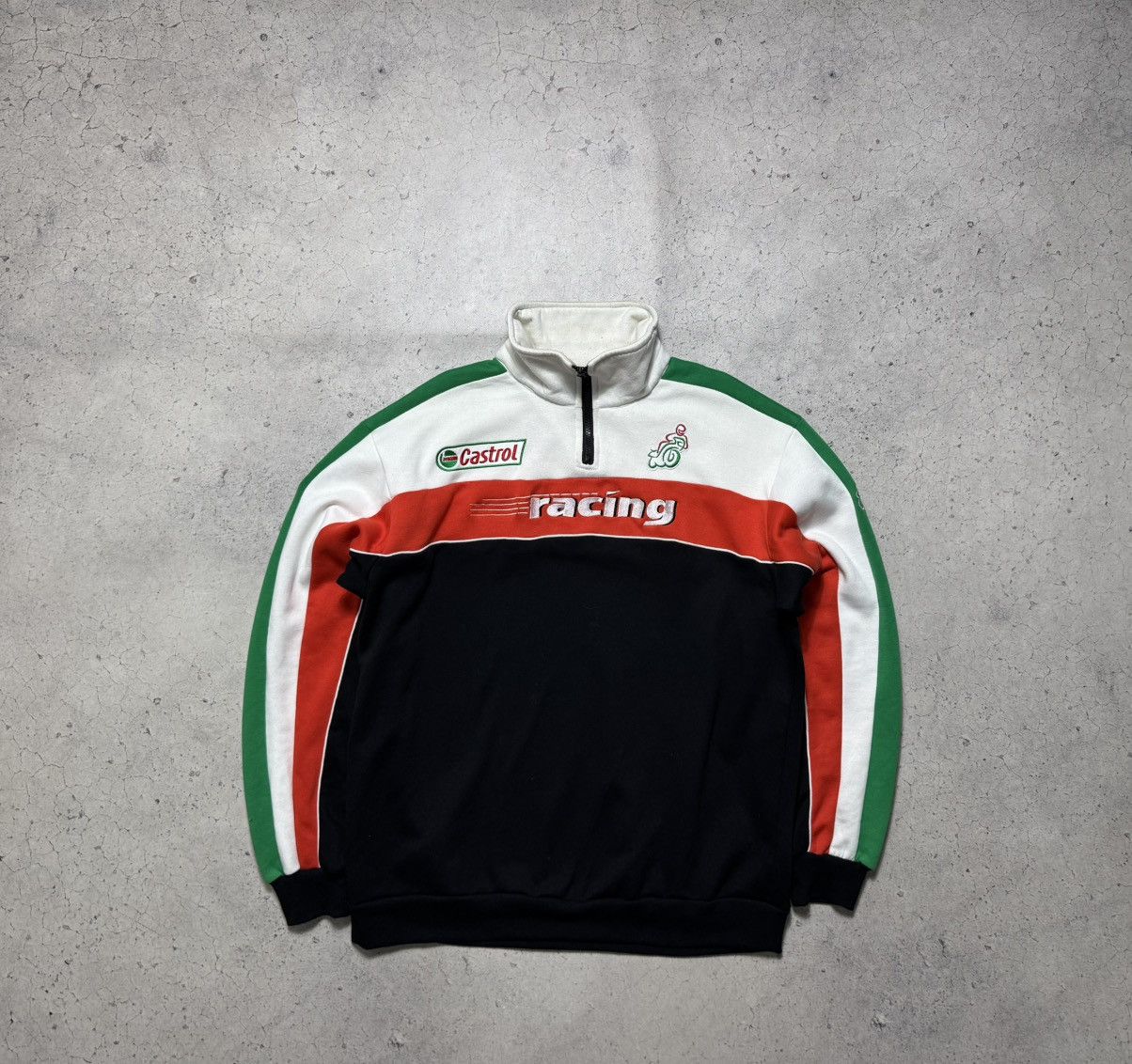 Vintage Castrol Racing Vintage Fleece Sweatshirt Size XL Size US XL / EU 56 / 4 - 1 Thumbnail