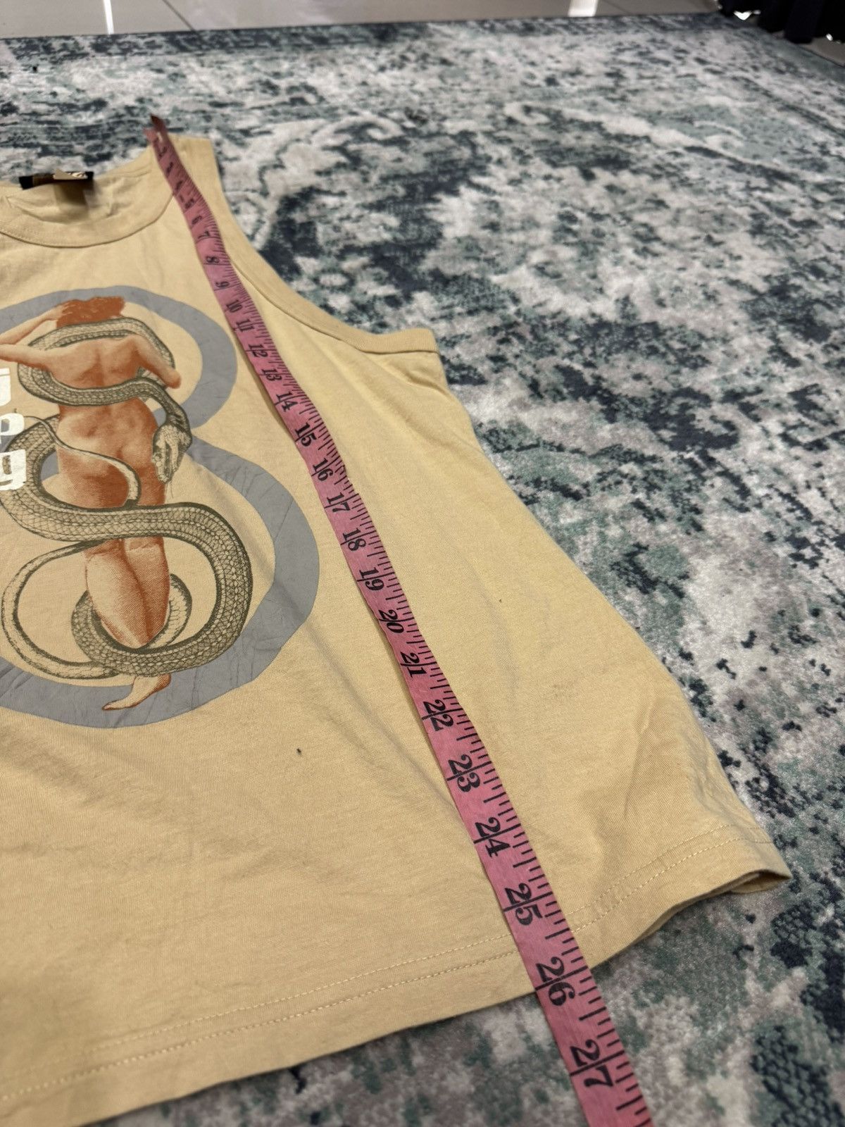 Jean Paul Gaultier VTG JPG BY GAULTIER ARIS SNAKE SLEEVELESS SHIRT TANK Size XL / US 12-14 / IT 48-50 - 5 Thumbnail
