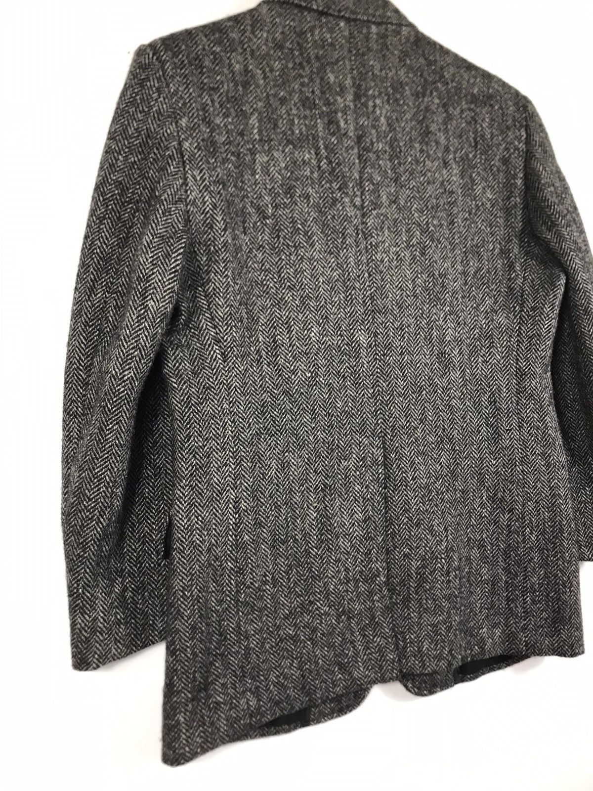 Harris Tweed ⚡️Vintage Harris Tweed Wool Herringbone Coat Size 42S - 13 Thumbnail