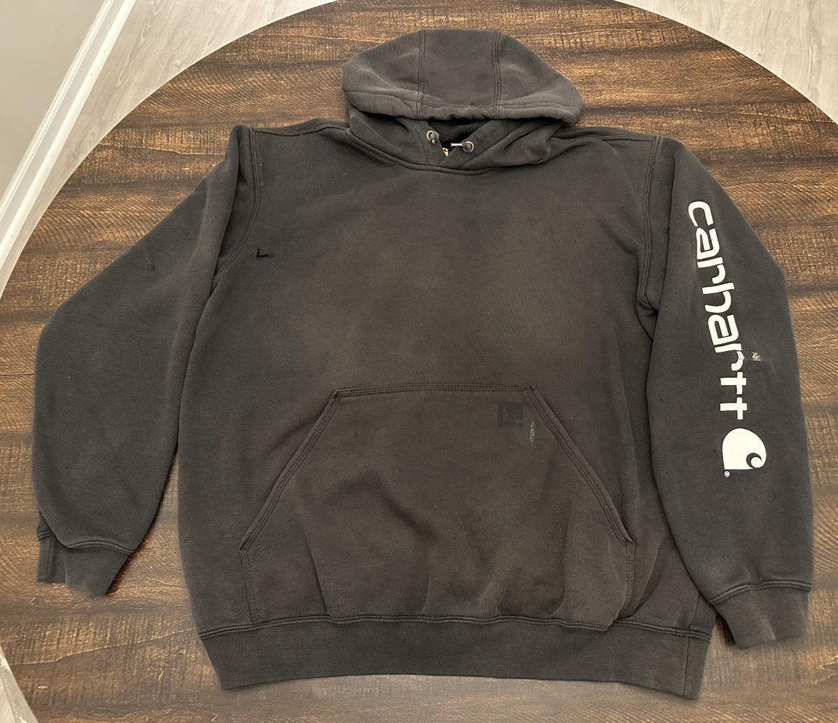 Carhartt Carhartt Original Fit Thrashed Men’s Hoodie- Size Large Size US L / EU 52-54 / 3 - 1 Thumbnail