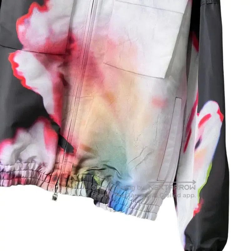 Alexander McQueen Alexander McQueen Black Floral Print Jacket . Size US M / EU 48-50 / 2 - 4 Thumbnail