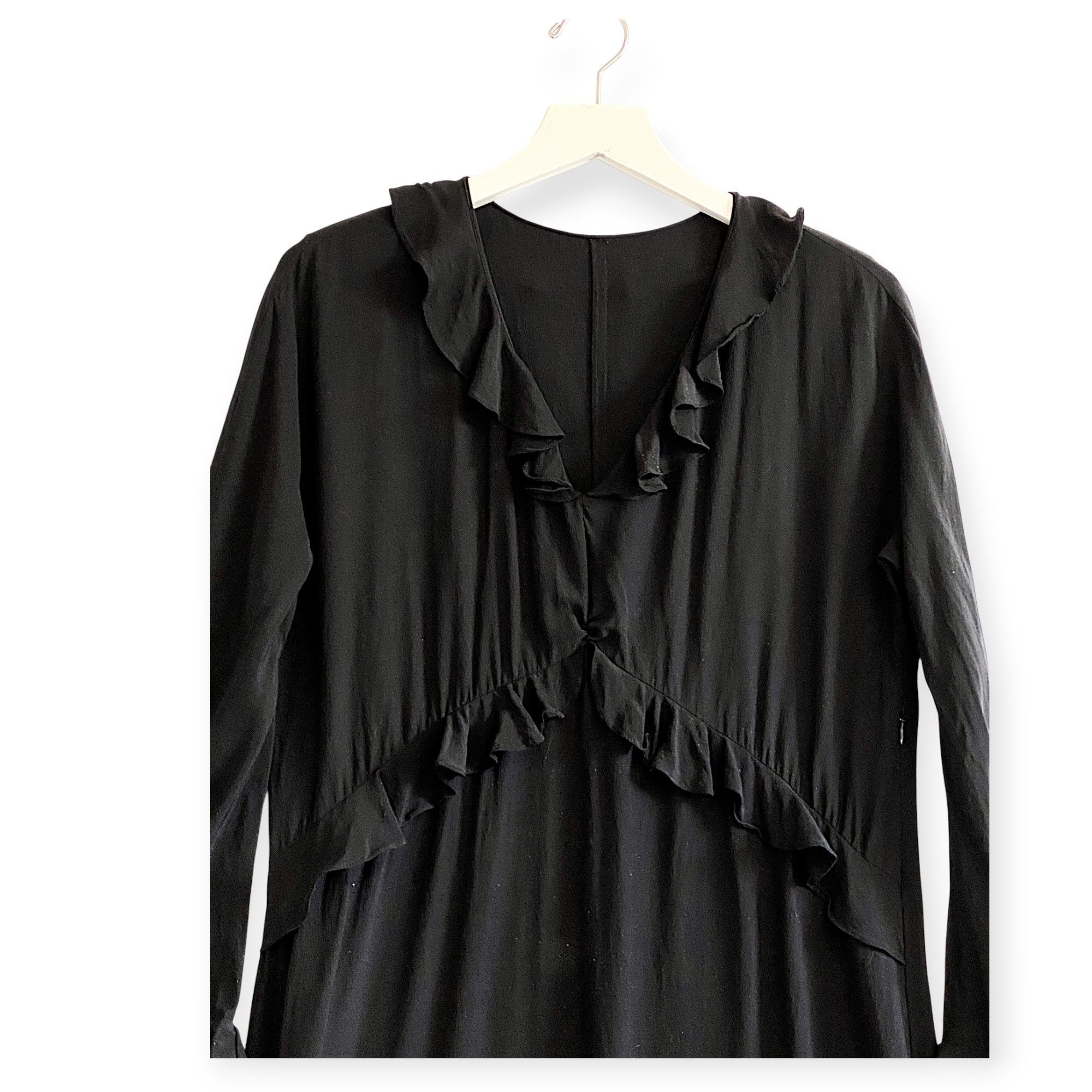 Gucci Gucci Tom Ford 90s Silk Ruffle Dress – Archival Size S / US 4 / IT 40 - 9 Thumbnail