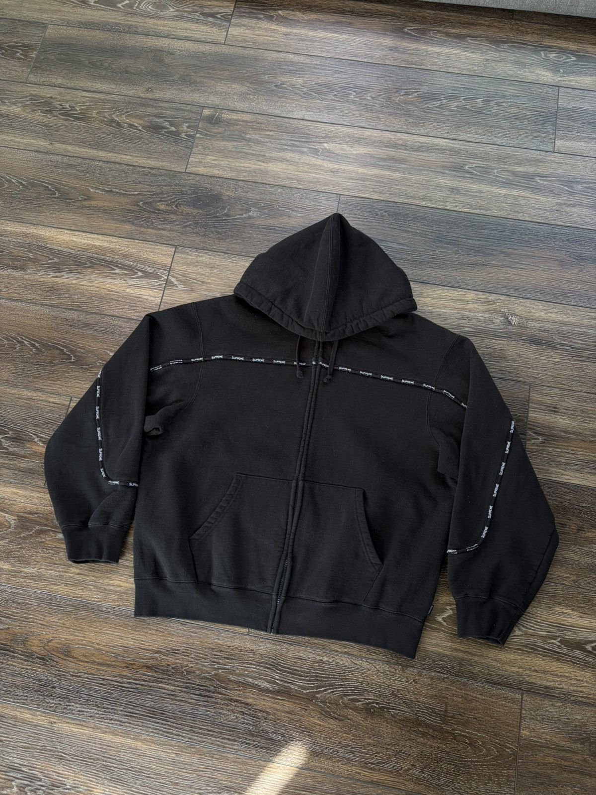 Supreme Supreme falcon raglan zip up hoodie | Grailed