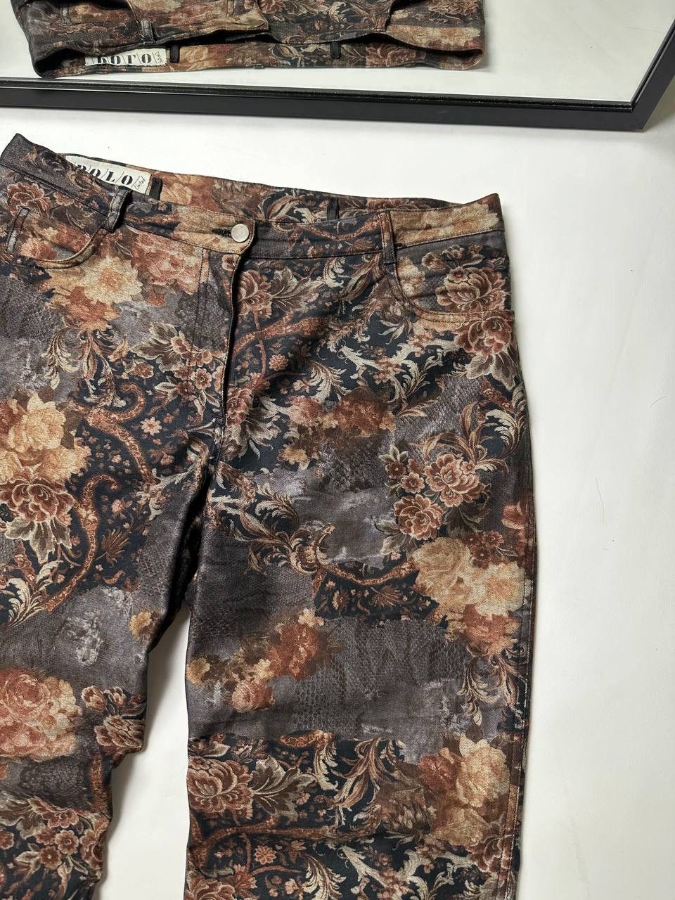 Polo Ralph Lauren 90s PRL tapestry pants similar to Purple Label style Size 36" / US 14 / IT 50 - 5 Thumbnail