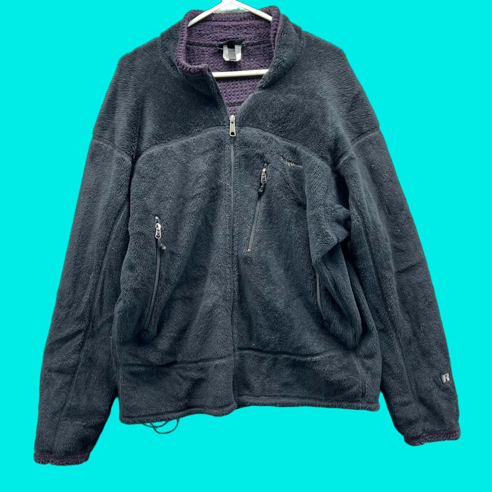 Patagonia Patagonia R4 Jacket Mens XL Black Full Zip Fleece Sherpa Regulator USA Style Windbreaker Outdoor Size US XL / EU 56 / 4 - 1 Thumbnail