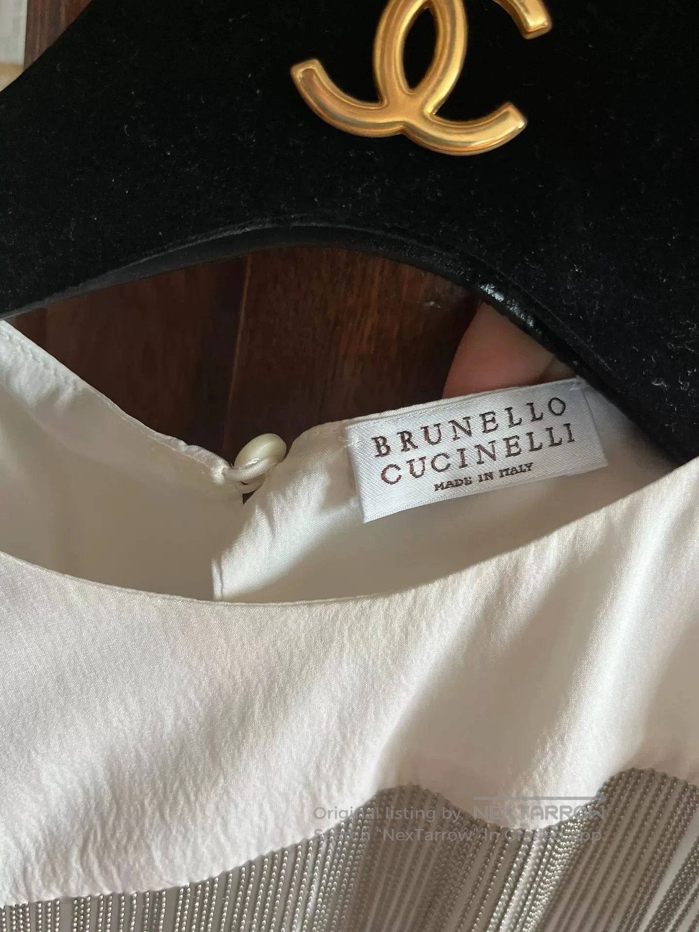 Brunello Cucinelli Brunello Cucinelli Silk Fringe Tank Top. Size US XS / EU 42 / 0 - 4 Thumbnail