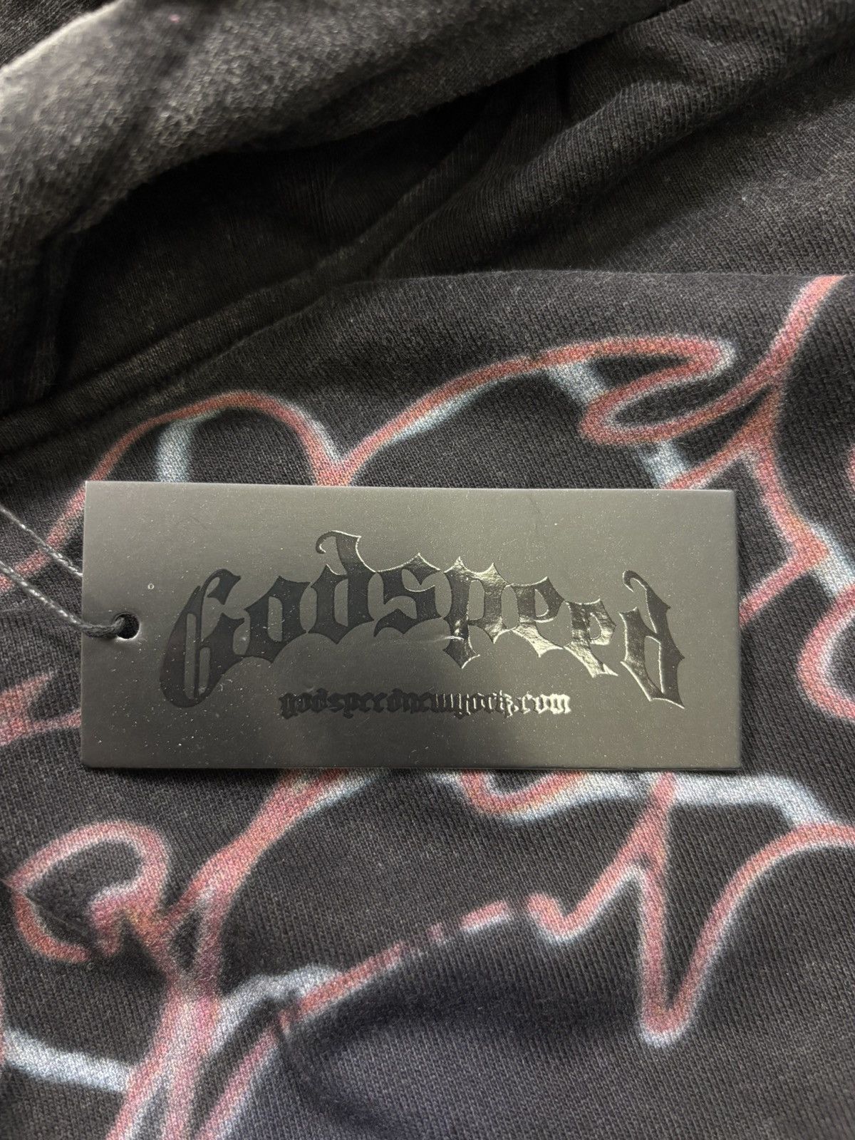 Godspeed Godspeed Pitstop Hoodie, Washed Black Size US XXL / EU 58 / 5 - 11 Thumbnail