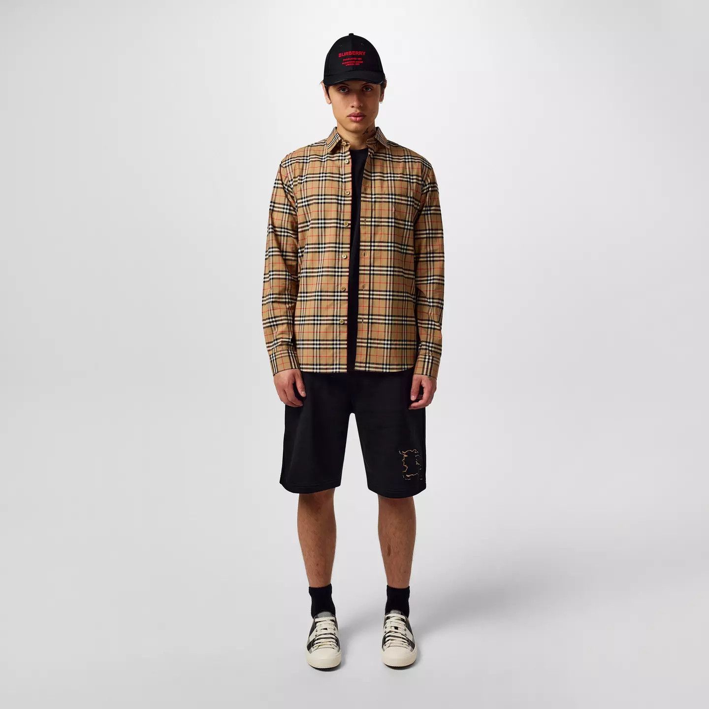 Burberry o1g2r1mq0426 Tartan Cotton Simpson Shirt in Multicolor Size US XS / EU 42 / 0 - 4 Thumbnail