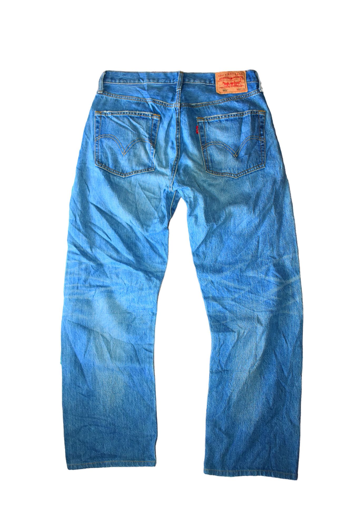Levi's × Levi's Vintage Clothing × Vintage Vintage Levis 501 Patchwork Jeans W32 Size US 32 / EU 48 - 4 Thumbnail