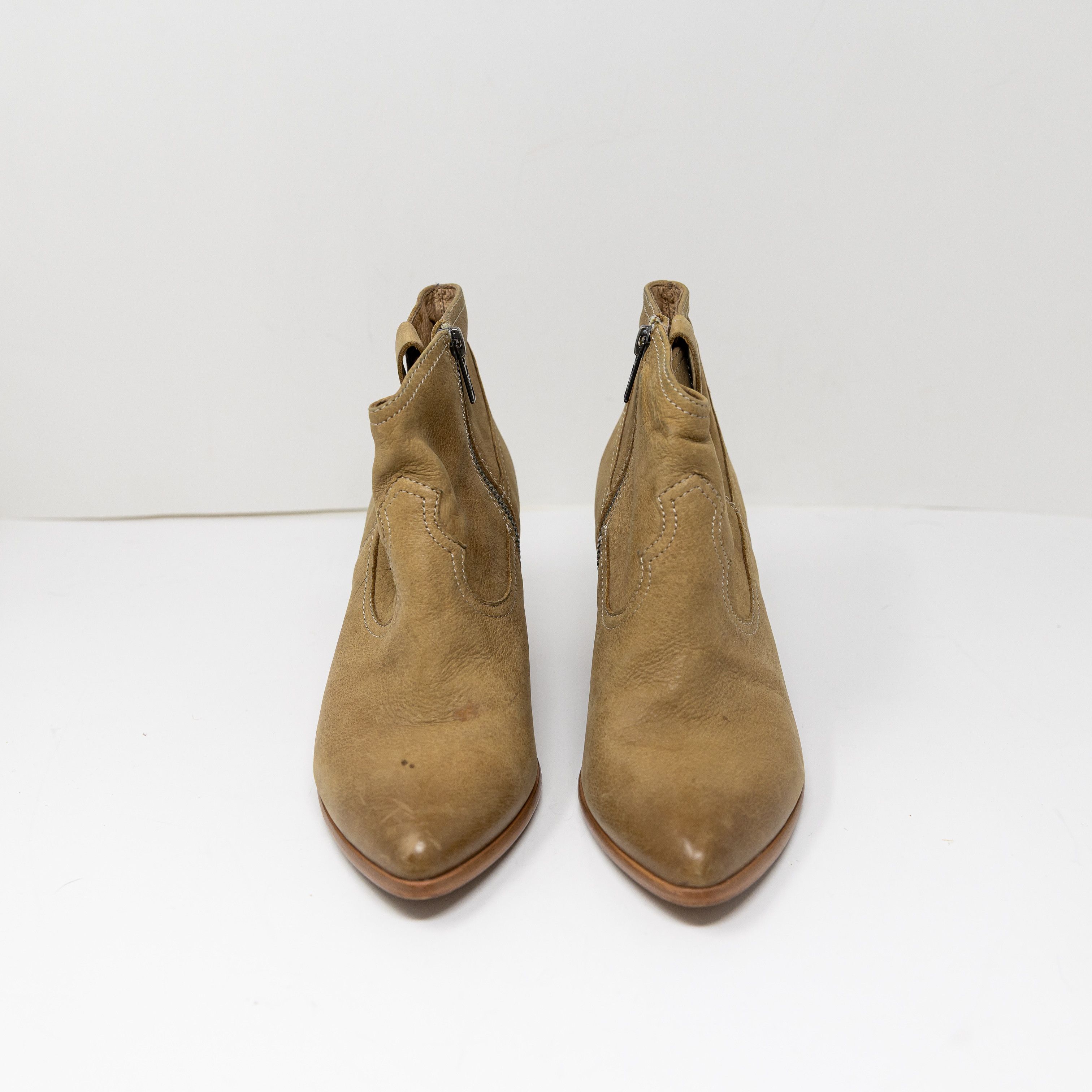 Frye Frye Women's Reina Genuine Suede Leather Size US 7.5 / IT 37.5 - 2 Thumbnail