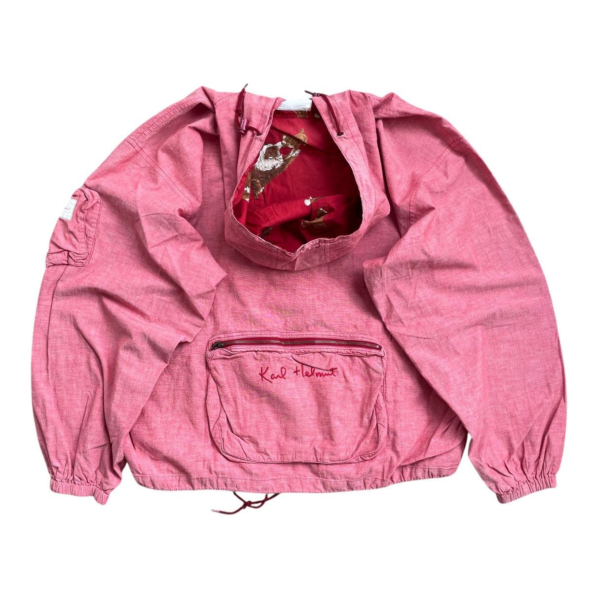 Japanese Brand × Karl Helmut × Pink House VINTAGE KARL HELMUT DOG REVERSIBLE JACKET Size US XL / EU 56 / 4 - 10 Thumbnail