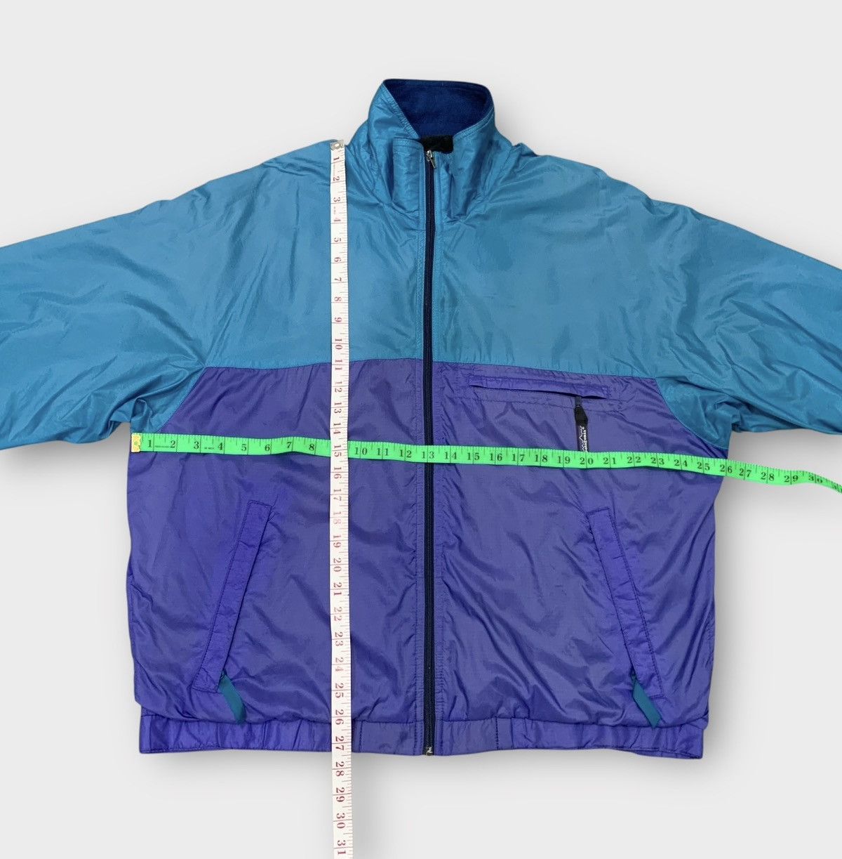 Patagonia VINTAGE PATAGONIA F0 WINDBREAKER NYLON JACKET TWO TONE Size US L / EU 52-54 / 3 - 6 Thumbnail