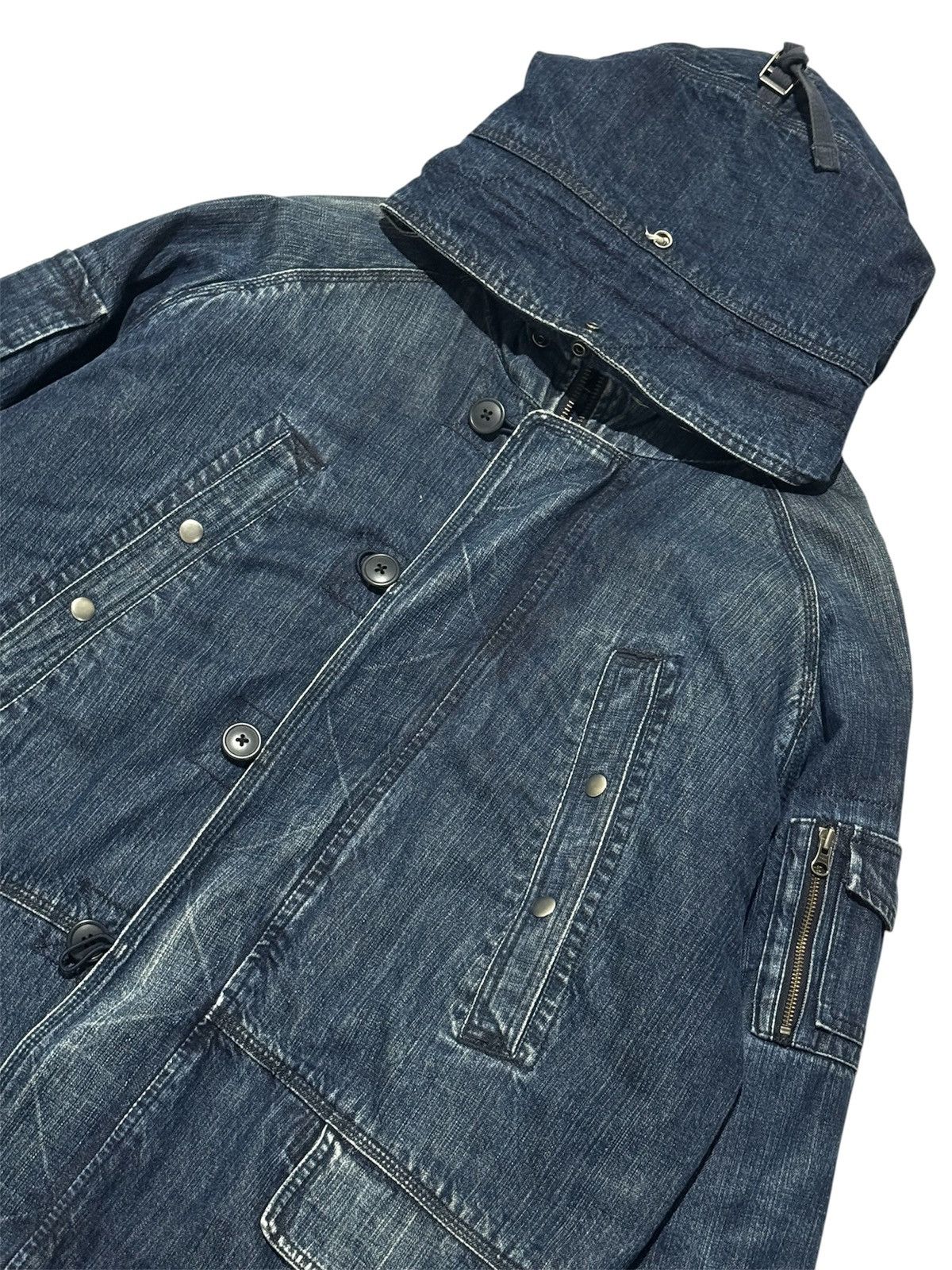 Gap GAP 2003s Denim N-3B Jacket Size US L / EU 52-54 / 3 - 6 Thumbnail