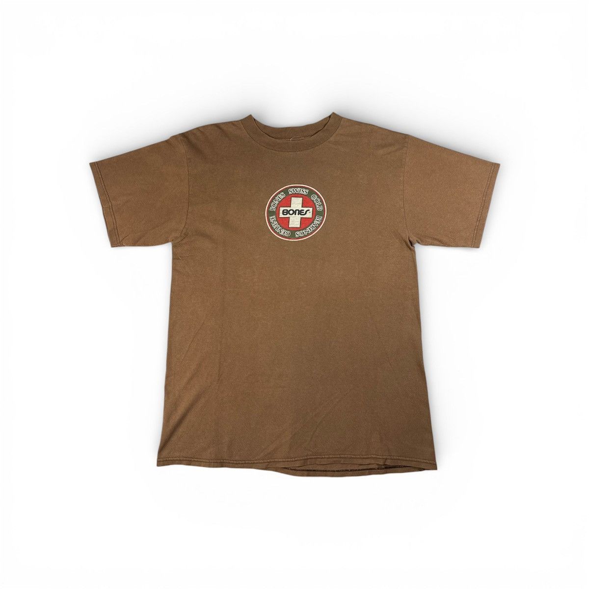 Bones Bones Skateboards “Swiss Gold” Tee Size US L / EU 52-54 / 3 - 2 Thumbnail