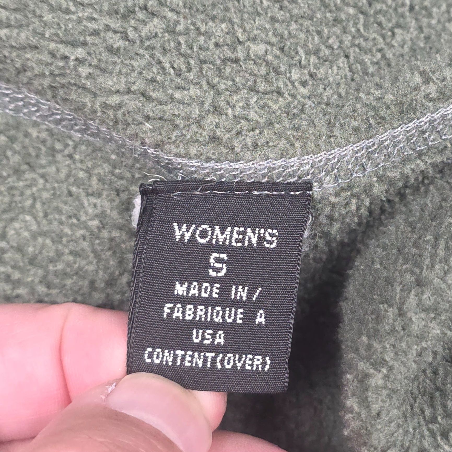 Patagonia VINTAGE Patagonia Synchilla Full Zip Jacket Women's Small Green USA Regular/Basic Jacket, Fleece, Pocketed, Classic Outdoor Retro Size S / US 4 / IT 40 - 5 Thumbnail