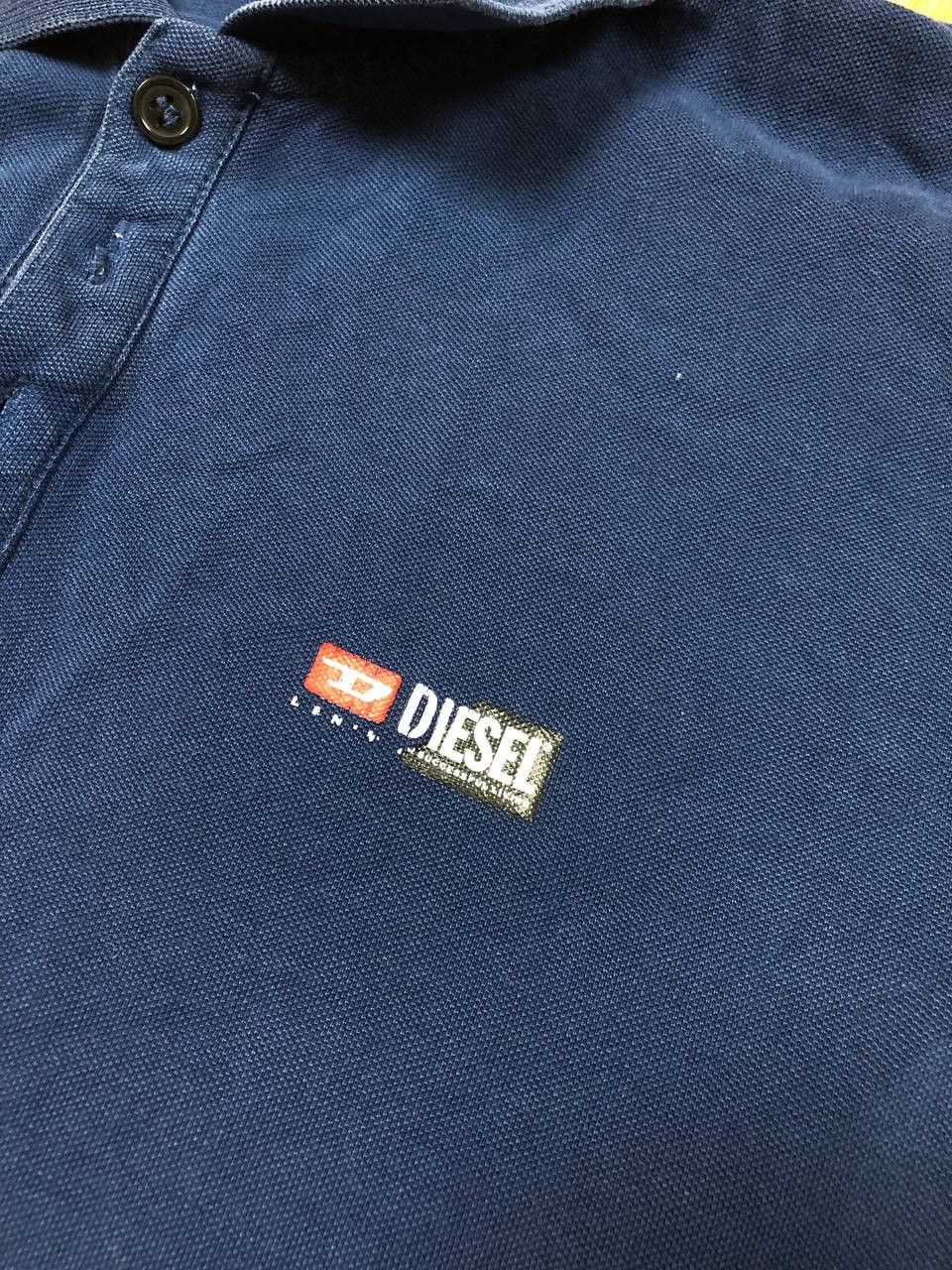 Diesel × Vintage Vintage Spell Out Big Logo Tee Shirt Size US L / EU 52-54 / 3 - 10 Thumbnail